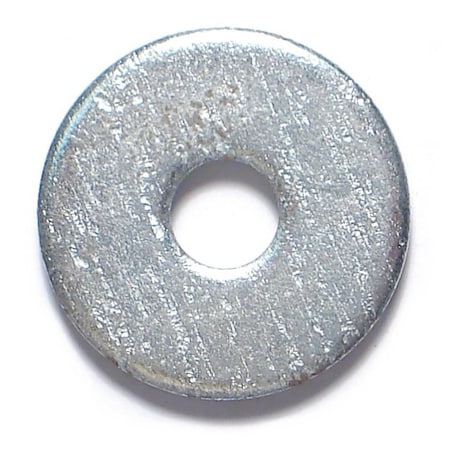 Midwest Fastener Fender Washer, For Screw Size #10 , Steel Zinc Plated Finish, 100 PK 51644